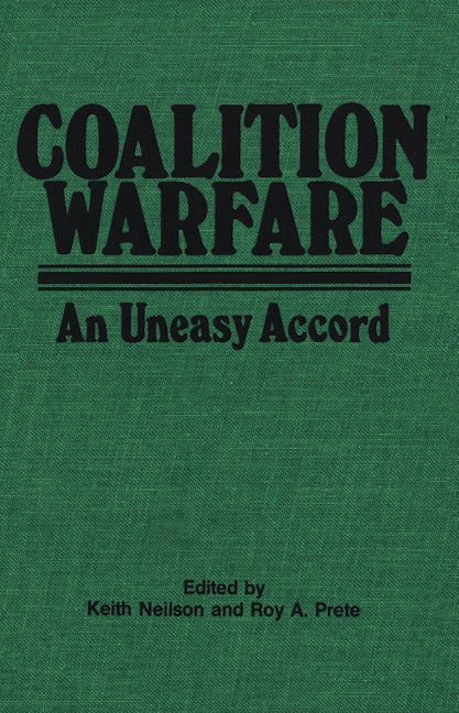Book cover image for Coalition Warfare ISBN: 9781554585632